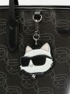 Сумка-тоут Karl Lagerfeld с логотипом и брелоком