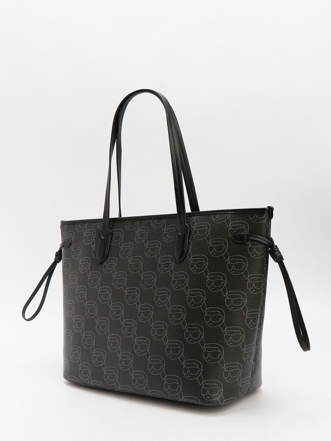 Сумка-тоут Karl Lagerfeld с логотипом и брелоком