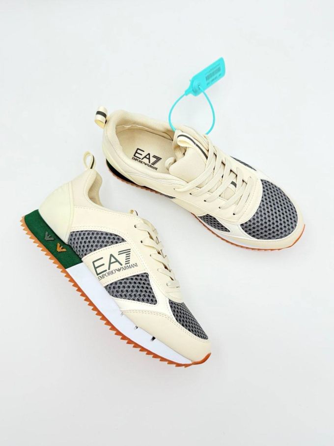 Кросівки жіночі EA7 Emporio Armani Sneakers|Бежевий (Beige)