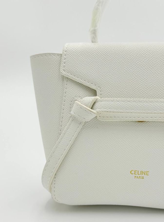 Міні-сумка жіноча Celine Style White