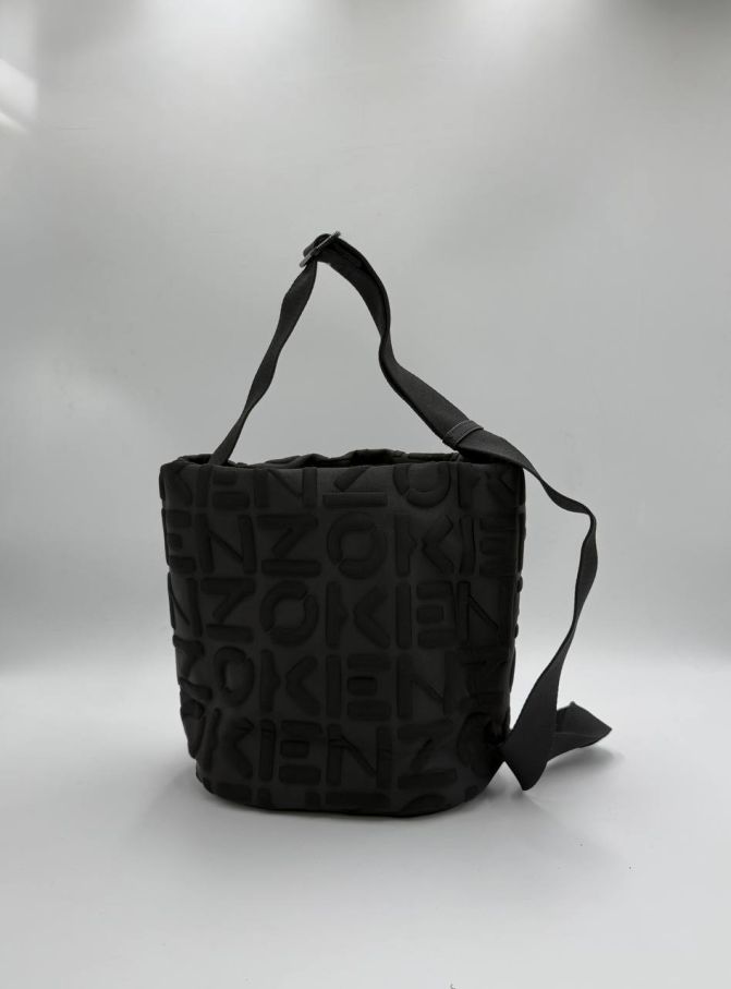 Сумка-мішок Kenzo Black Bucket Bag