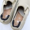 Кеди сліпони текстильні без шнурків Mustang Slip-On Beige