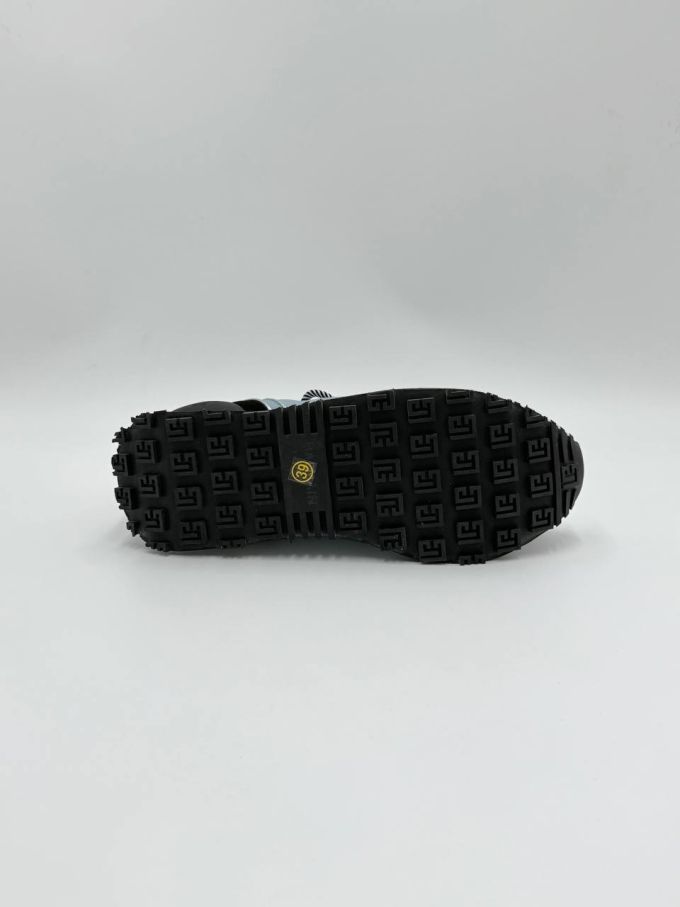Кроссовки женские BALMAIN Black/Grey
