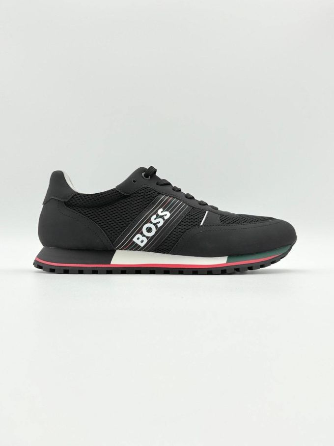 Кросівки чоловічі BOSS Black/Red