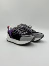 Кроссовки женские BALMAIN Black/Purple