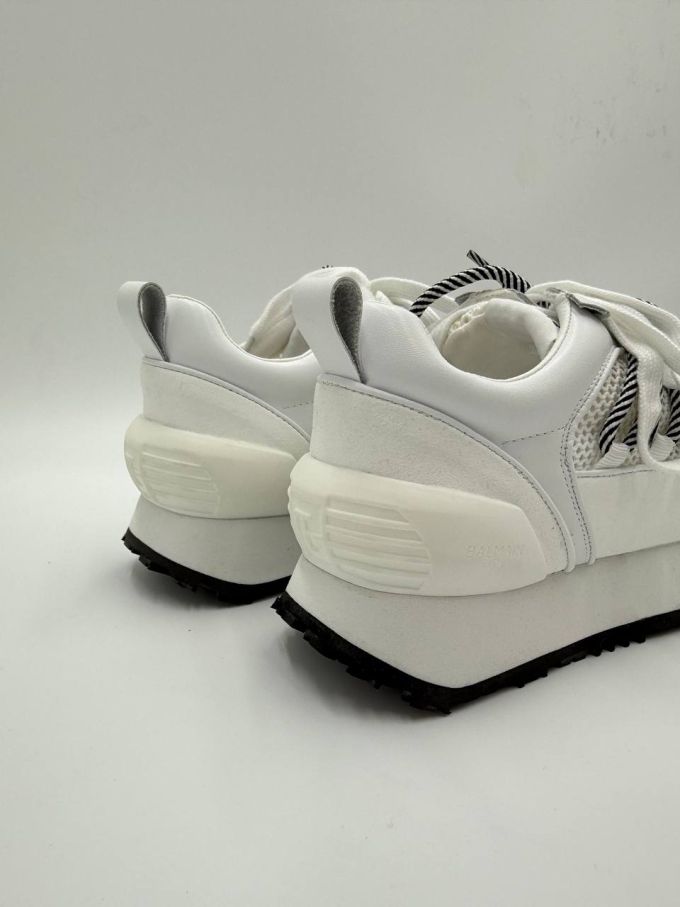Кросівки жіночі BALMAIN Platform Sneakers|Білий (White)