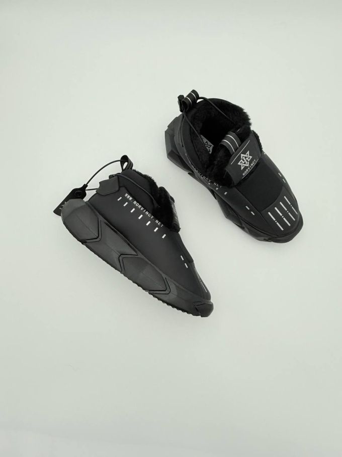 Зимові кросівки на хутрі NORVINCY "Cyber Black"