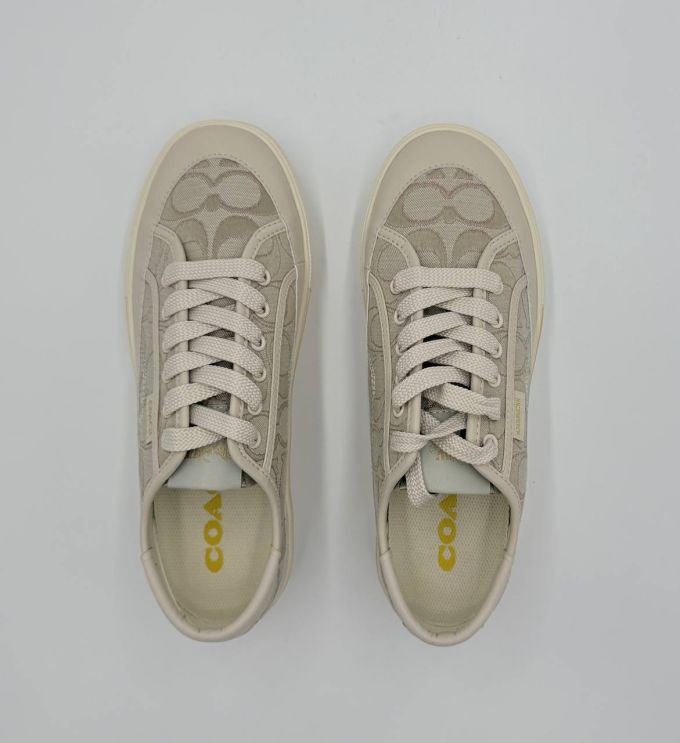 Кеди жіночі  Coach Citysole Platform Sneakers Beige
