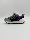 Кроссовки женские BALMAIN Black/Purple