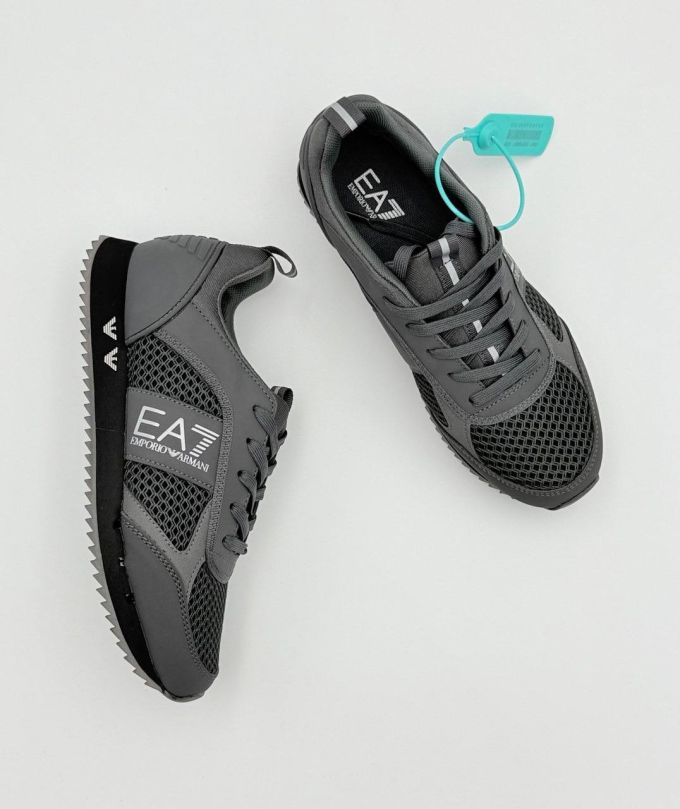 Кросівки EA7 EMPORIO ARMANI|Сірий  (Grey/black)