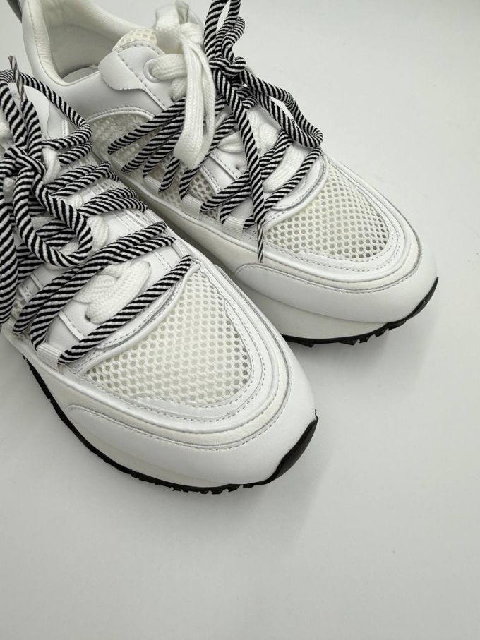 Кросівки жіночі BALMAIN Platform Sneakers|Білий (White)