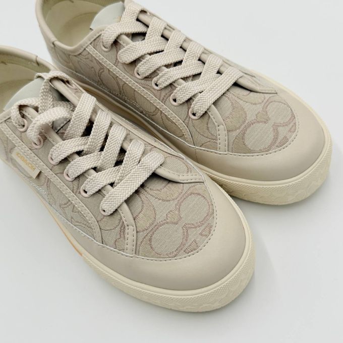 Кеди жіночі  Coach Citysole Platform Sneakers Beige