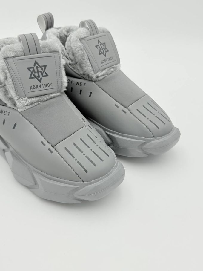 Зимові кросівки на хутрі NORVINCY "Arctic Grey"
