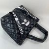Сумка-тоут стьобана Karl Lagerfeld Puffy Body Black