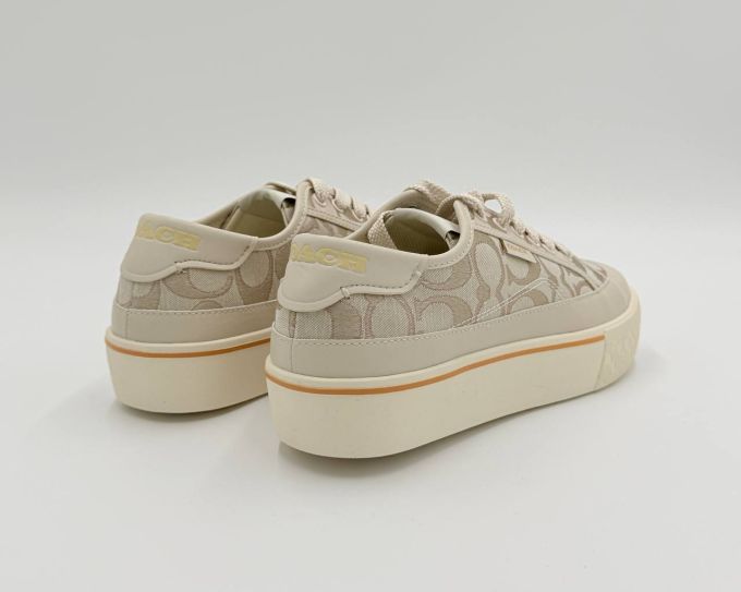Кеди жіночі  Coach Citysole Platform Sneakers Beige
