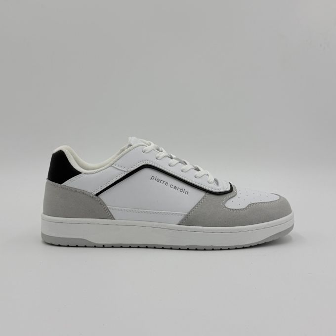 Кросівки чоловічі Pierre Cardin Laces sneakers  White-Grey