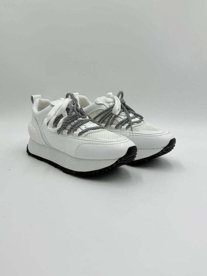 Кросівки жіночі BALMAIN Platform Sneakers|Білий (White)