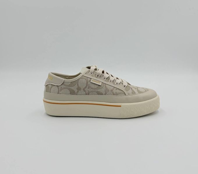 Кеди жіночі  Coach Citysole Platform Sneakers Beige