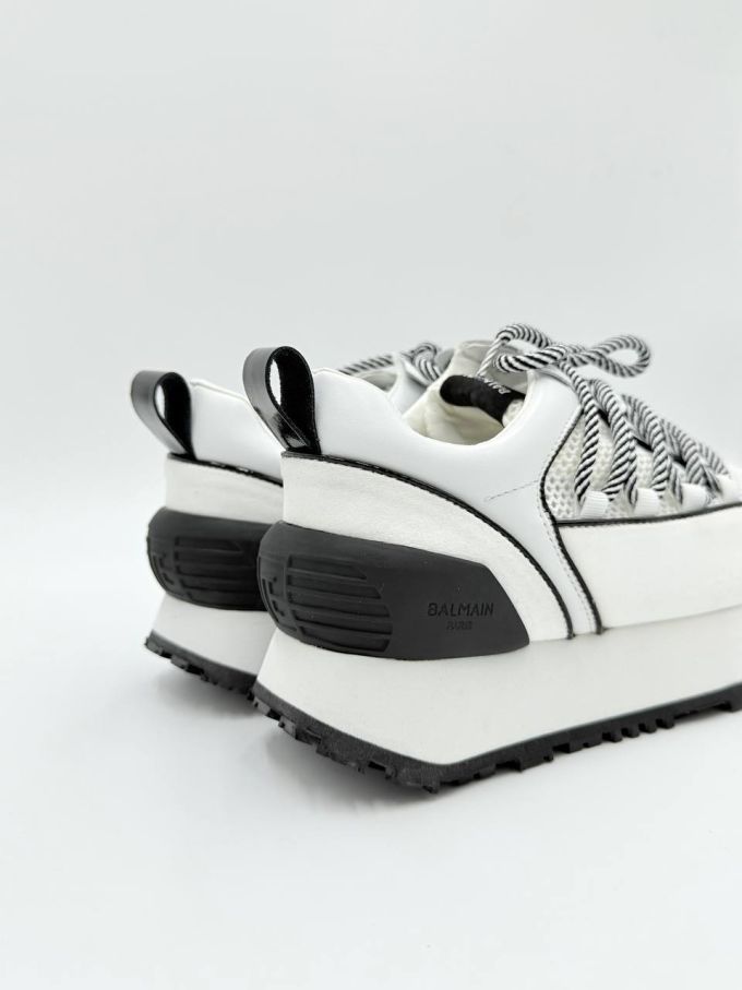 Кроссовки  женские BALMAIN White/Black