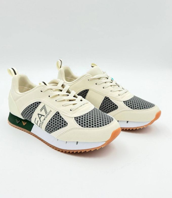 Кросівки жіночі EA7 Emporio Armani Sneakers|Бежевий (Beige)